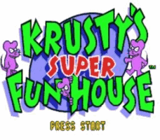 Krusty's Super Fun House - Featuring the Simpsons!